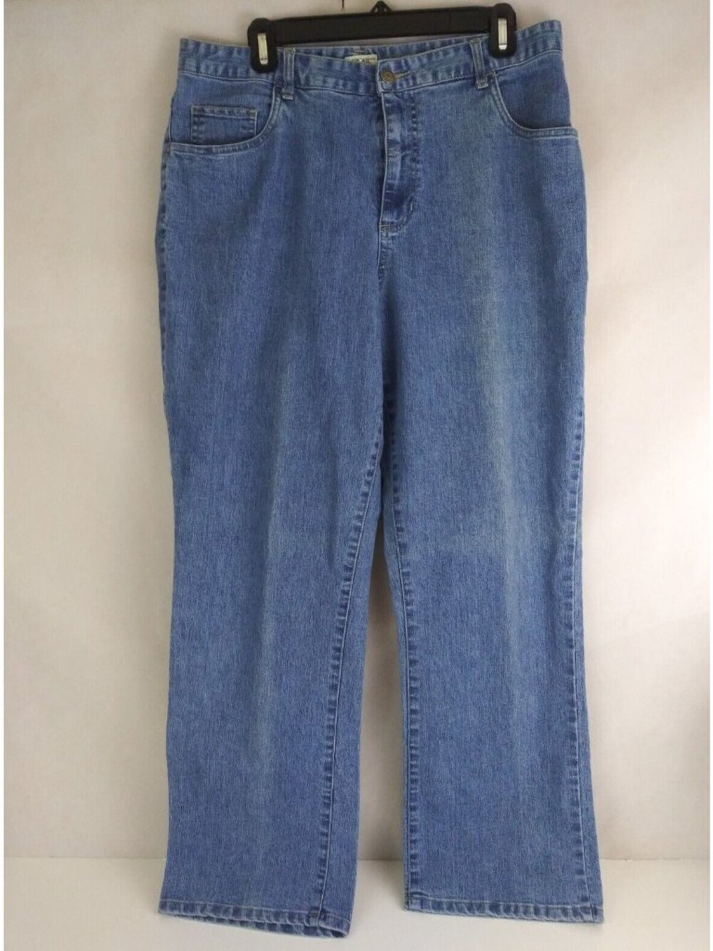 Vintage Cherokee Stretch Women's Distressed Bootcut Jeans Size 14
